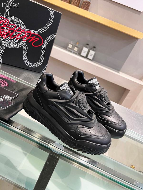 Versace Odissea Caged Rubber Medusa Sneakers