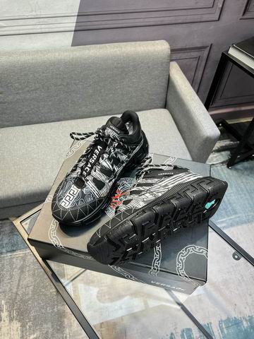 Versace Trigreca Sneakers Low-Top – Black