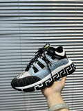 Versace Trigreca Multicolor Low-Top Sneakers