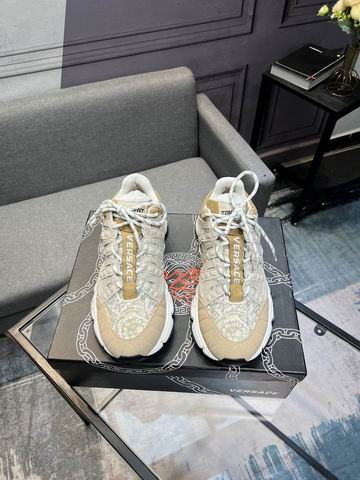 Versace Wmns Trigreca Barocco Beige Sneakers