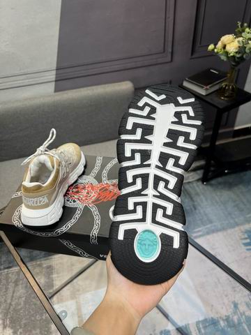 Versace Wmns Trigreca Barocco Beige Sneakers