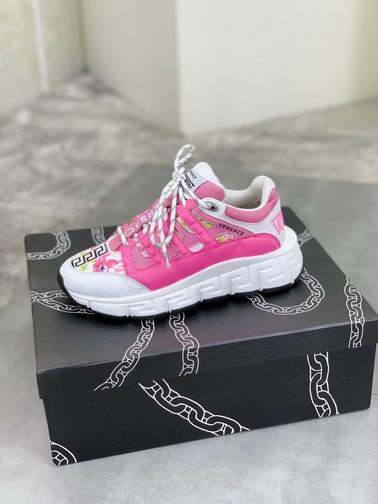 Versace Trigreca Pink Orchid Sneakers