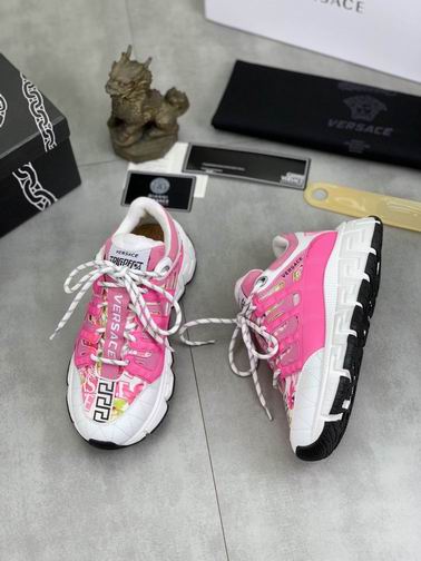 Versace Trigreca Pink Orchid Sneakers