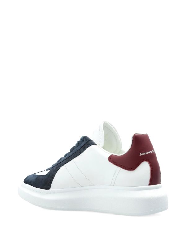 Alexander McQueen Oversized Bianco Blu