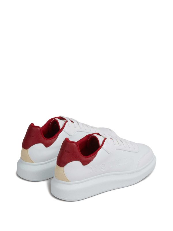 Alexander McQueen Oversized Bianco Rosso