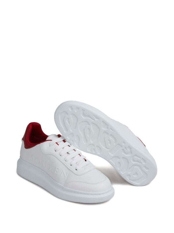 Alexander McQueen Oversized Bianco Rosso