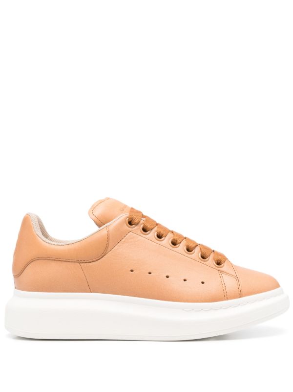 Alexander McQueen Oversized Marrone Caramello