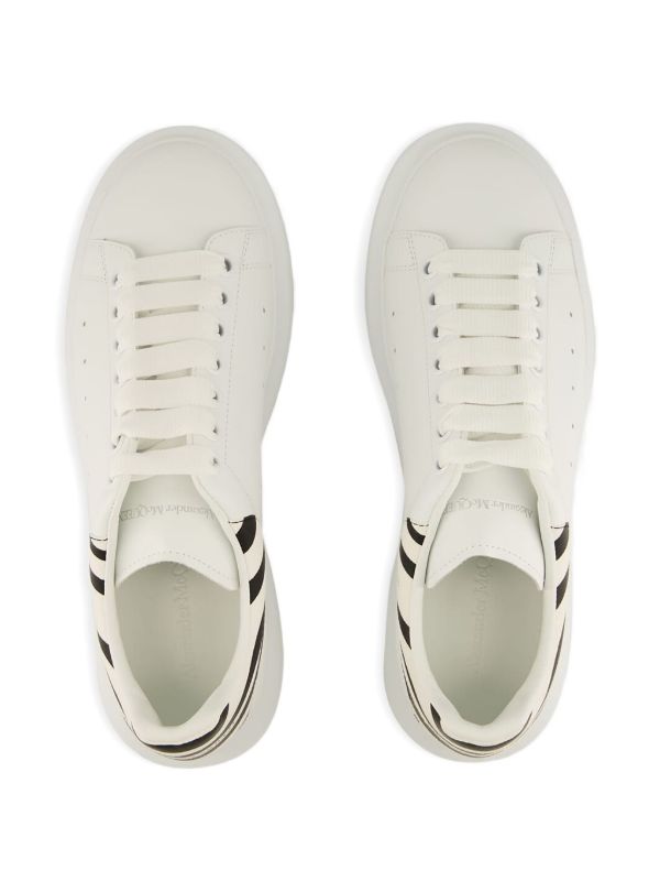 Alexander McQueen Oversized Crema Nero