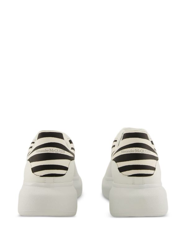 Alexander McQueen Oversized Crema Nero