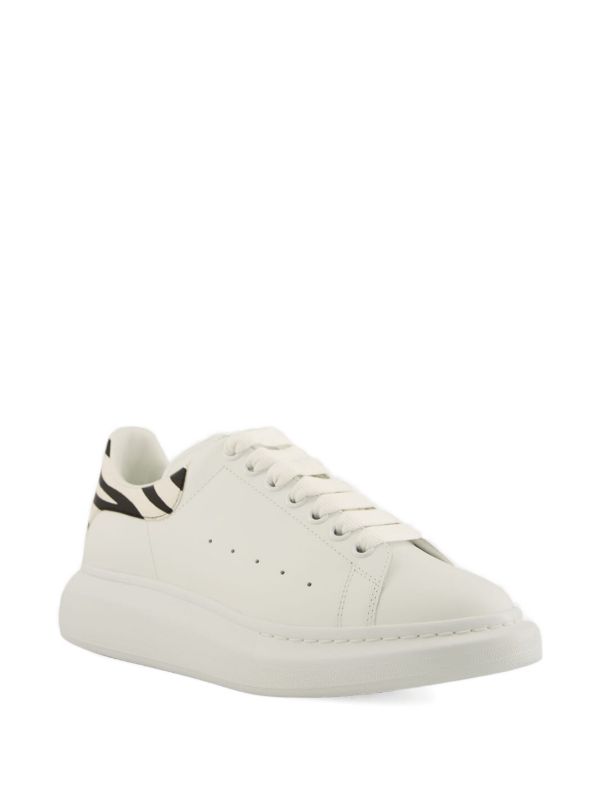 Alexander McQueen Oversized Crema Nero