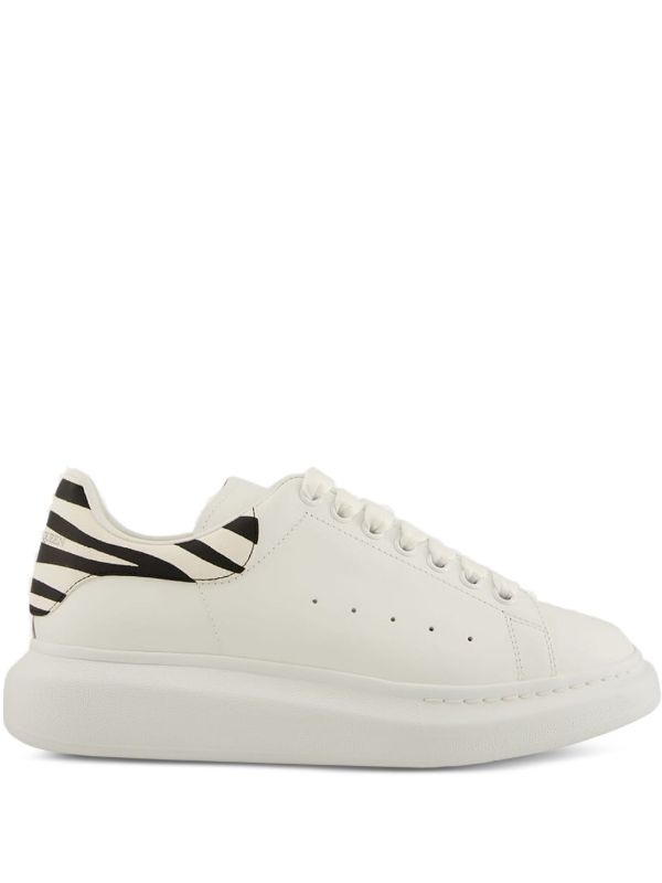 Alexander McQueen Oversized Crema Nero