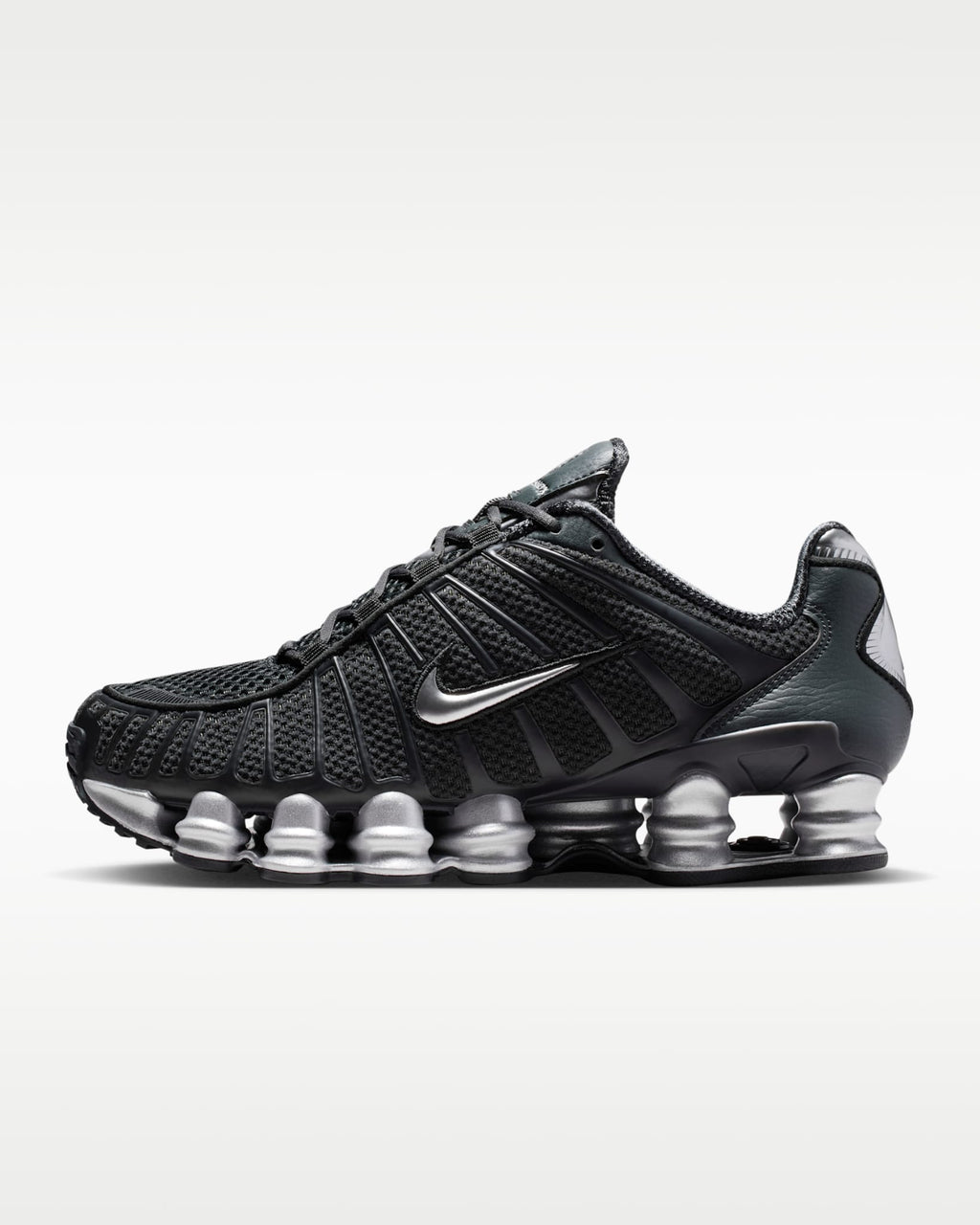 Nike Shox TL Nero Argento