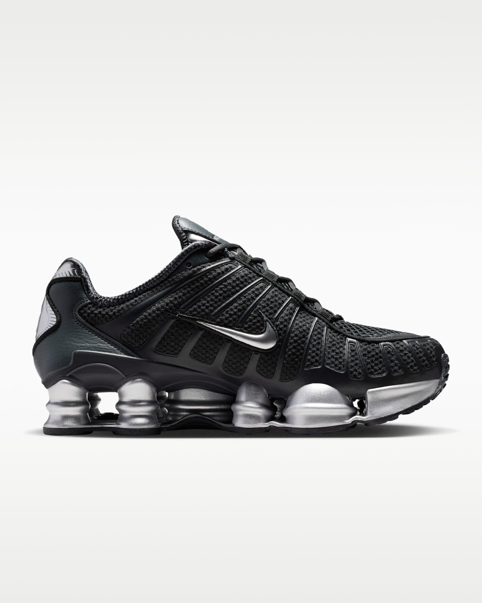 Nike Shox TL Nero Argento