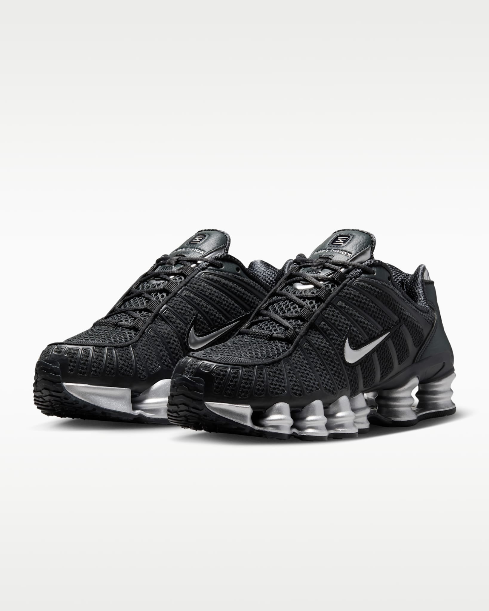 Nike Shox TL Nero Argento
