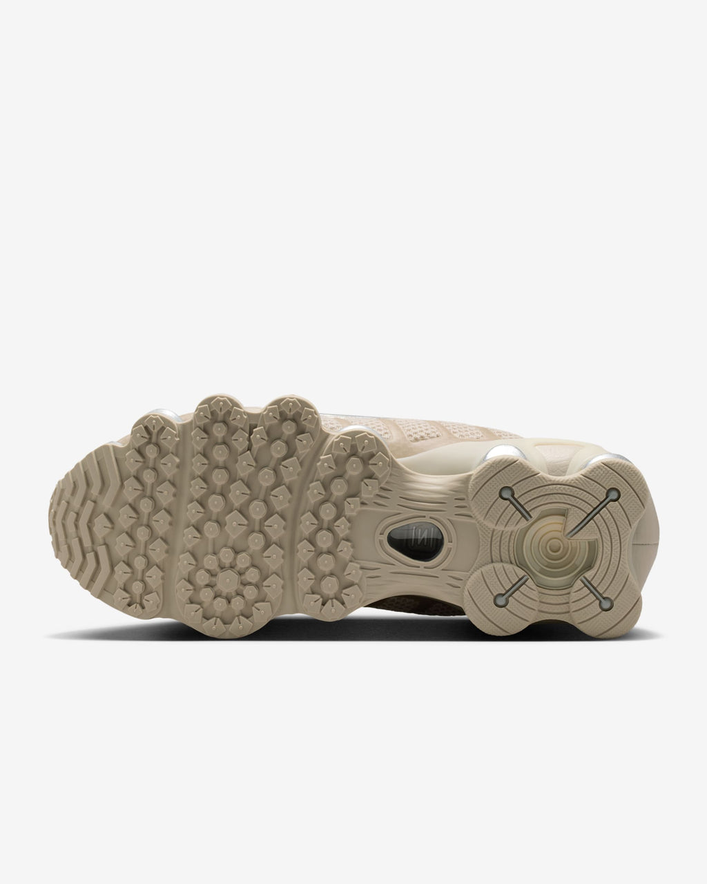 Nike Shox TL Beige Argento