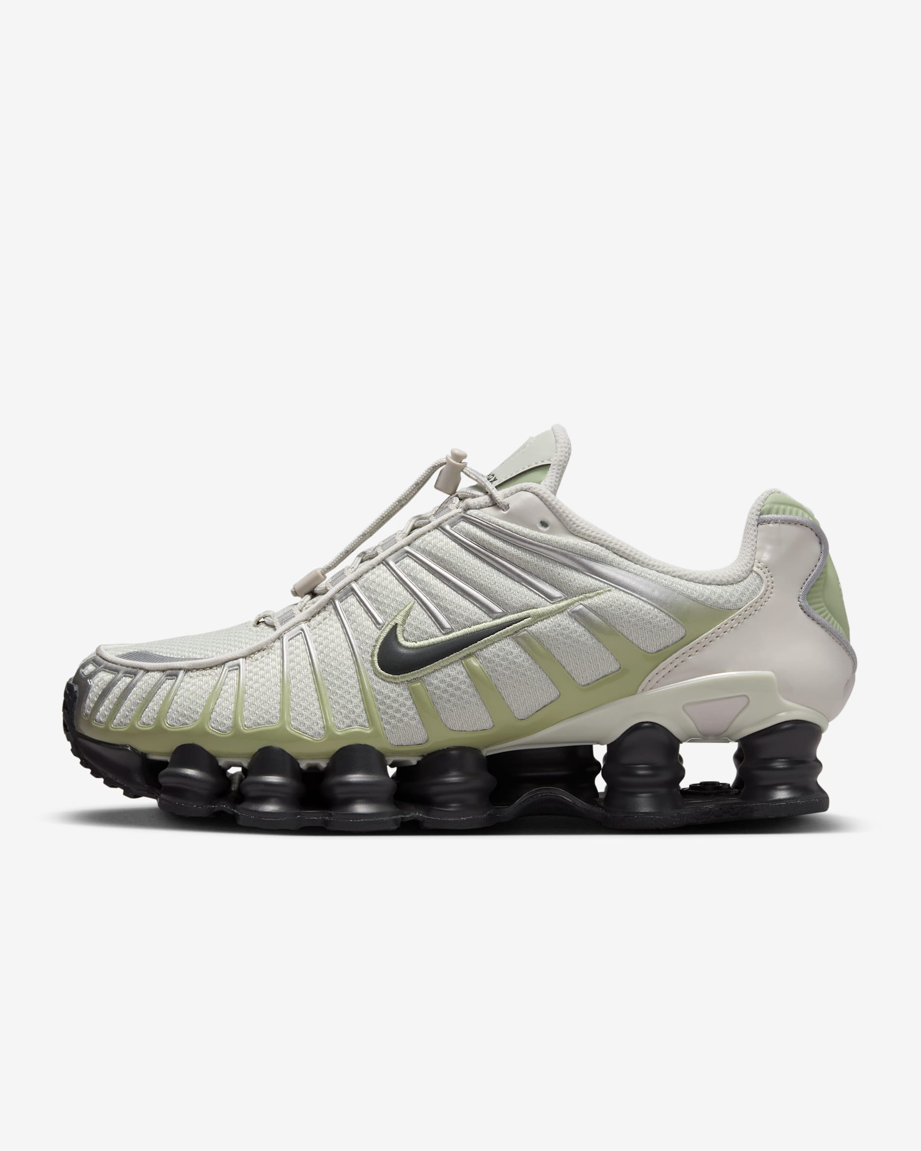 Nike Shox Beige Bianco