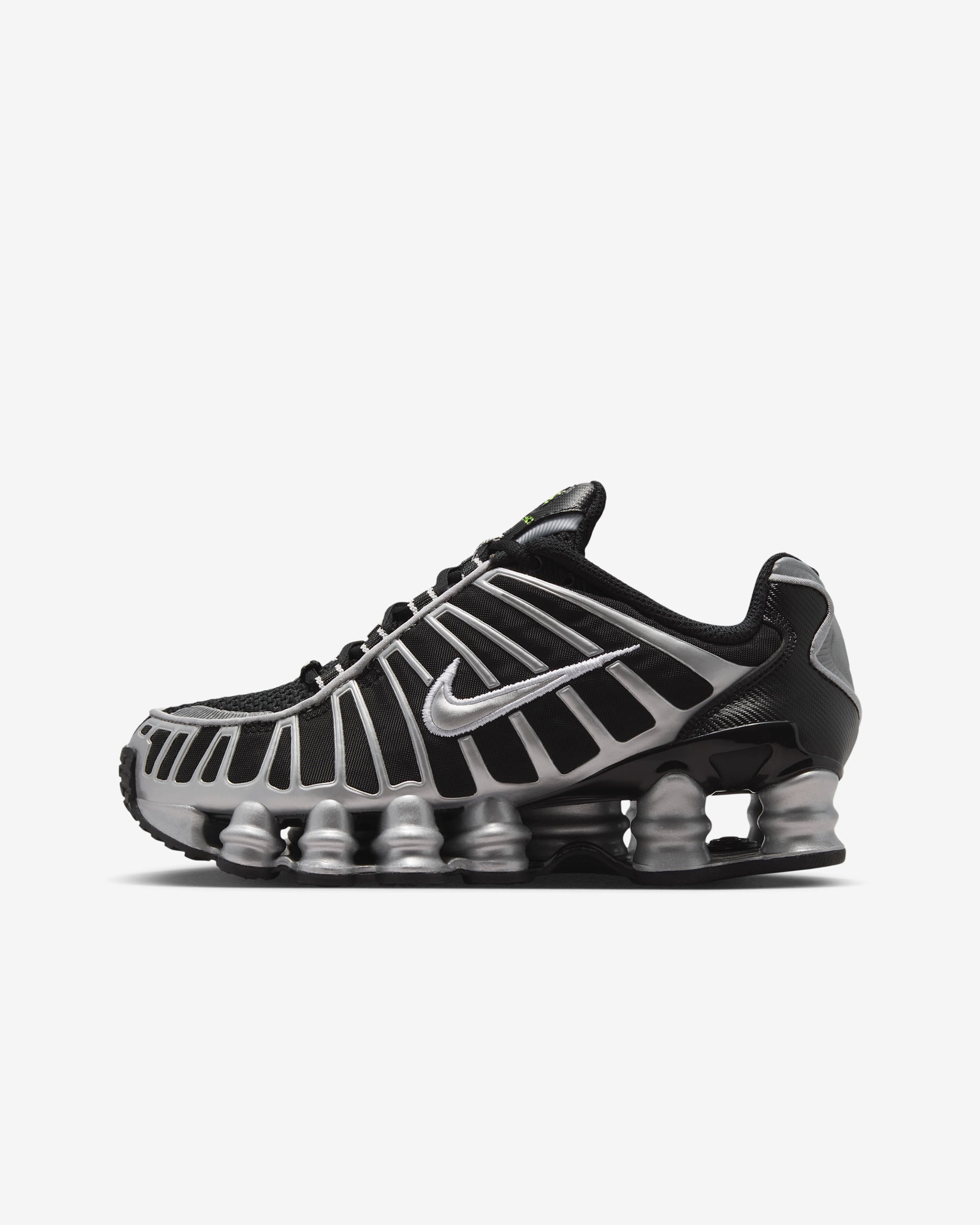 Nike Shox TL Argento Nero