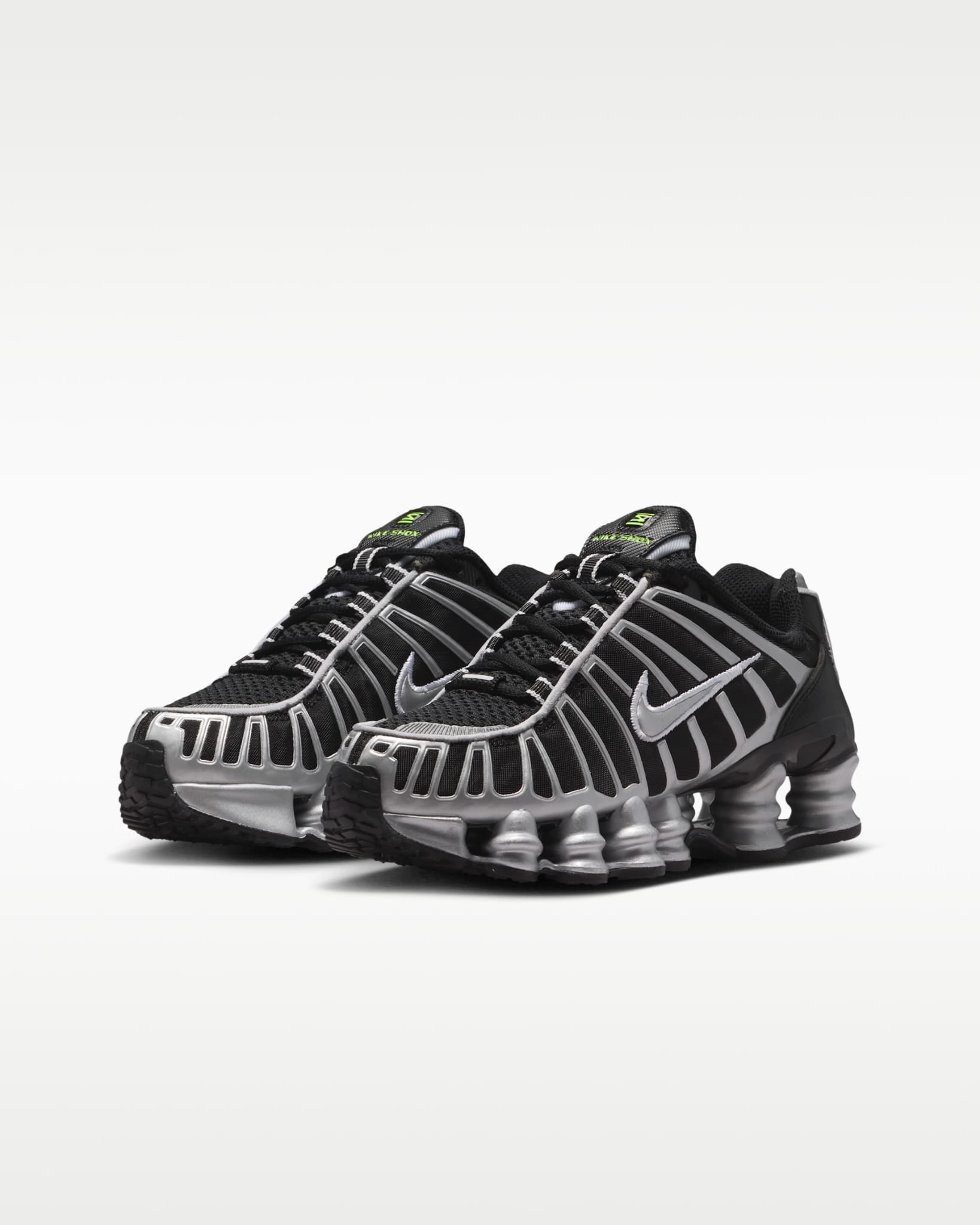 Nike Shox TL Argento Nero