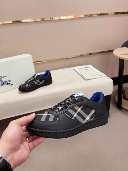 Burberry Black Check Sneaker