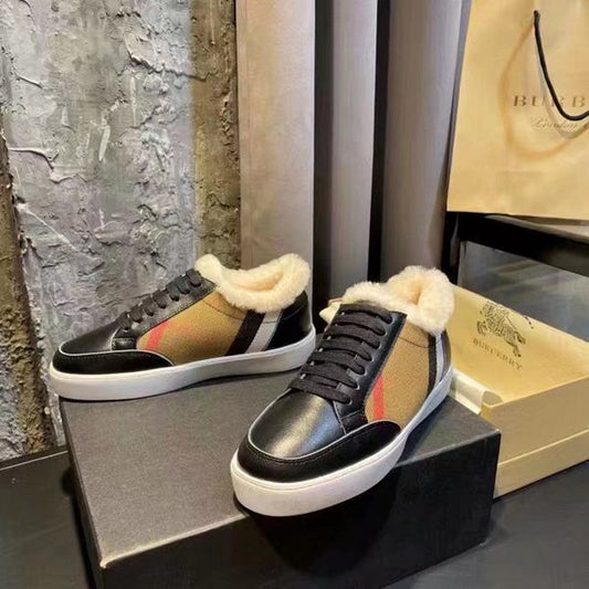 Burberry Salmond Fur Sneaker