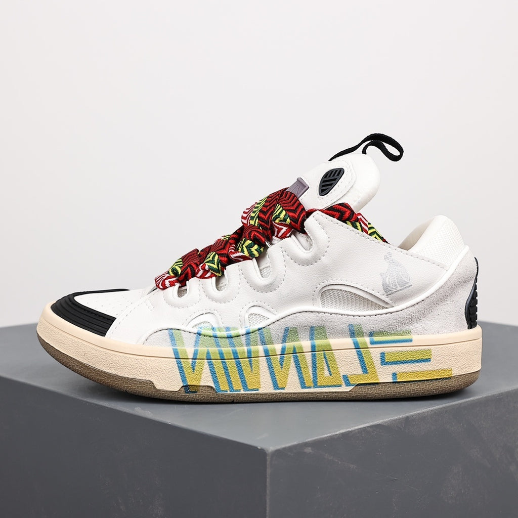 Lanvin Curb Multi White
