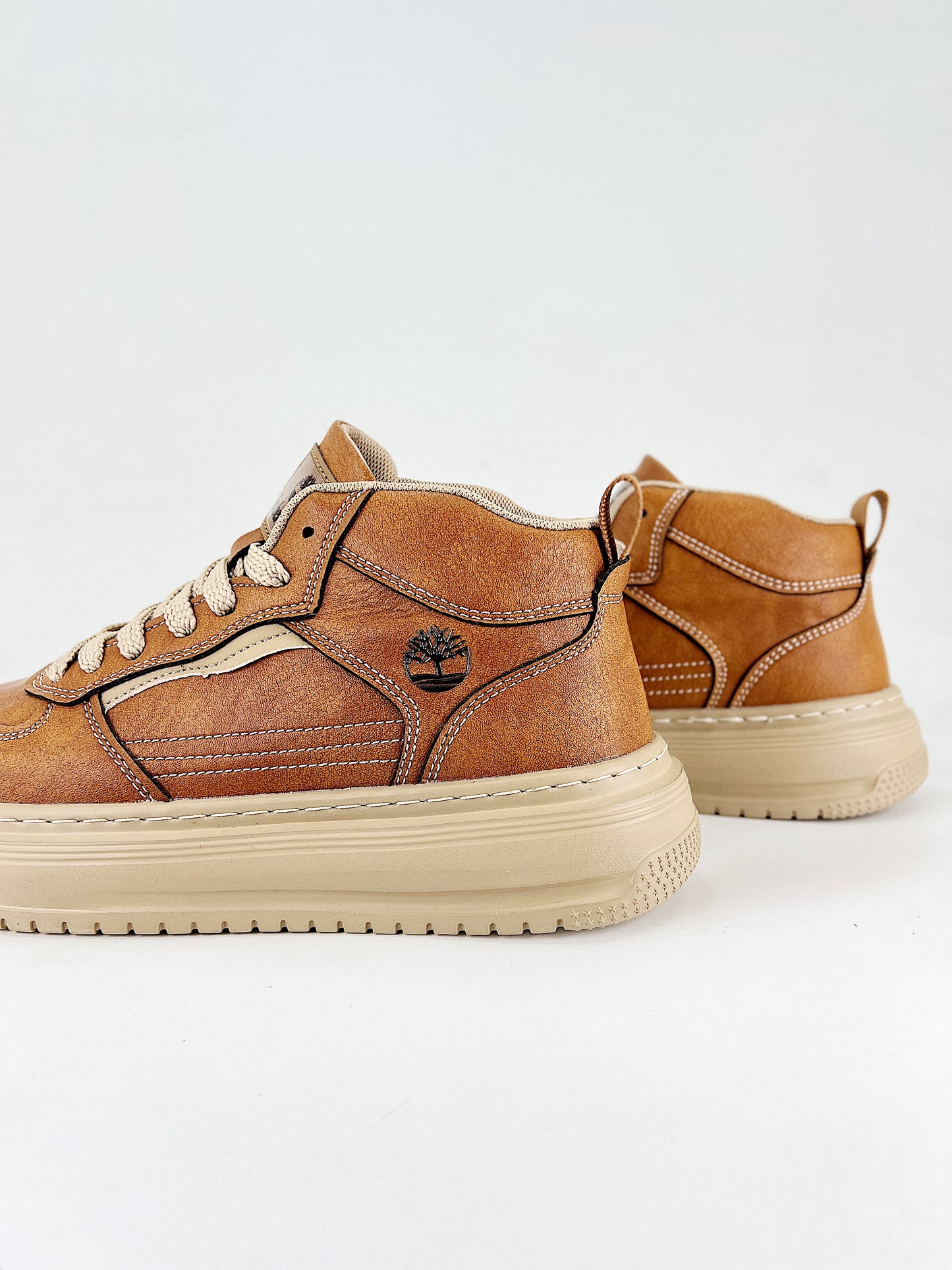 Timberland Tan Leather Boots