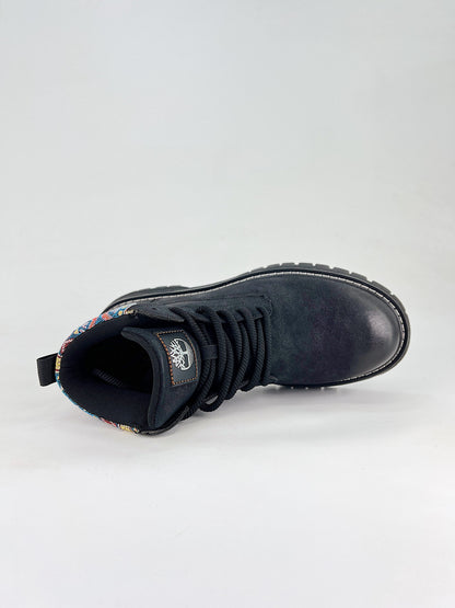 Timberland Patterned Cuff Ankle Boots