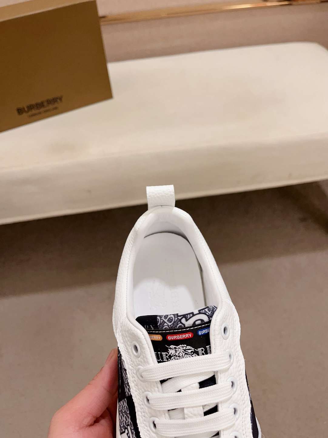Burberry Box Equestrian Sneakers