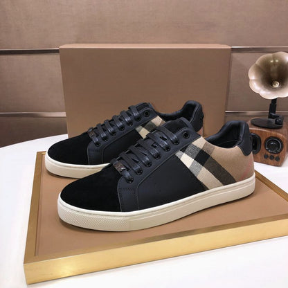 Burberry Check Panel Sneakers