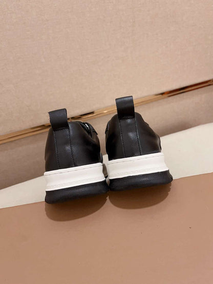 Burberry Check Leather Sneakers