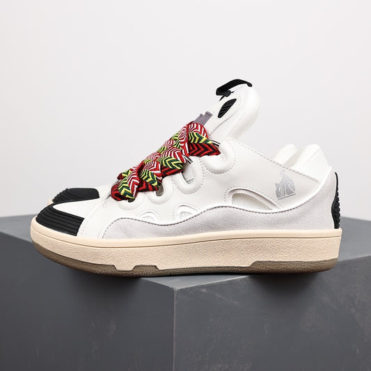 Lanvin Curb White Multi Lace