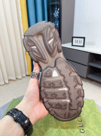 Gucci Rhyton Leather Sneakers