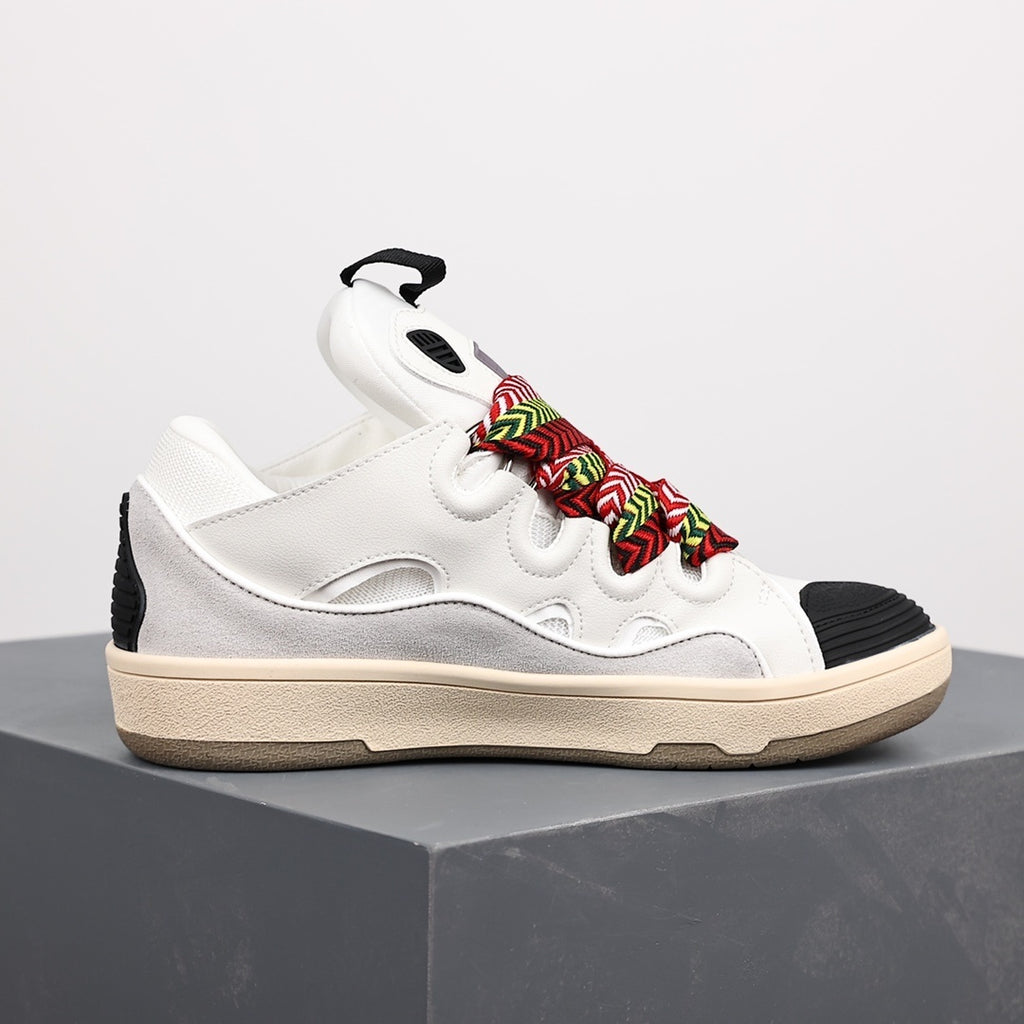 Lanvin Curb White Multi Lace