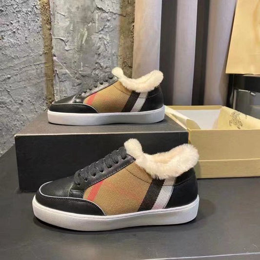 Burberry Salmond Fur Sneaker