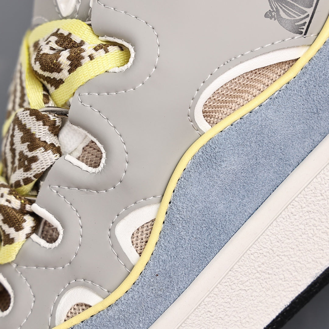 Lanvin Curb Grey Blue