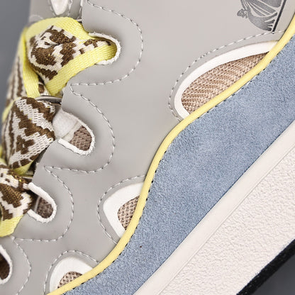 Lanvin Curb Grey Blue