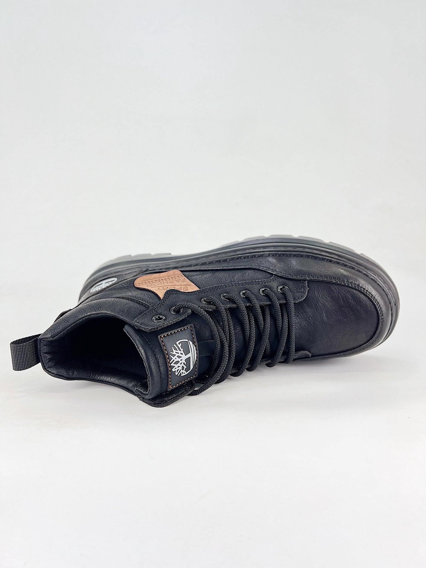 Timberland Black Leather Men's Boots