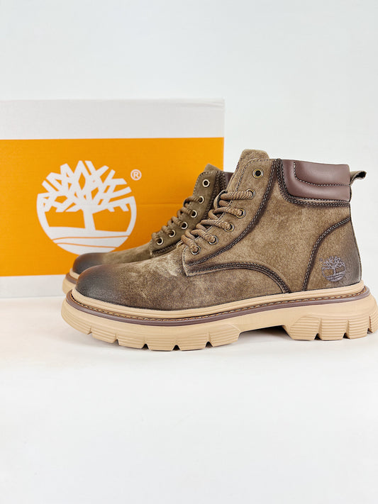 Timberland Brown Nubuck Boots