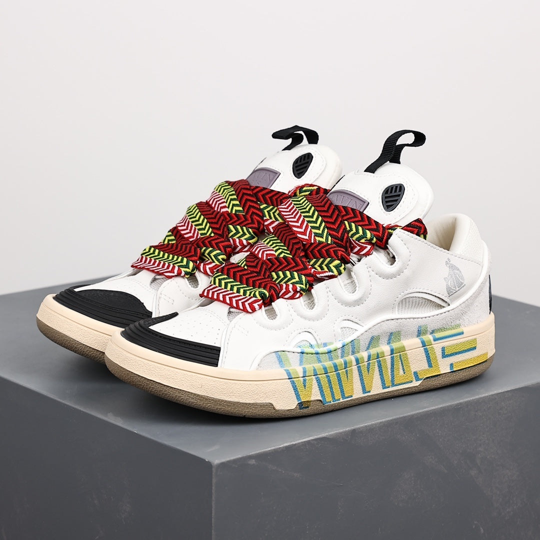 Lanvin Curb Multi White