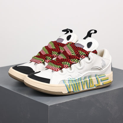 Lanvin Curb Multi White