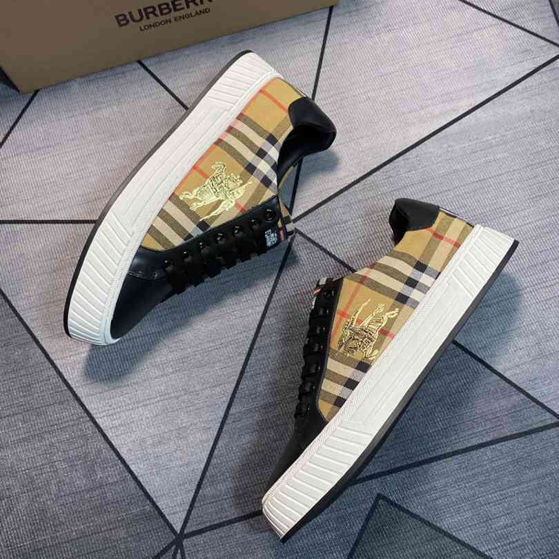 Burberry Jack Check Sneakers