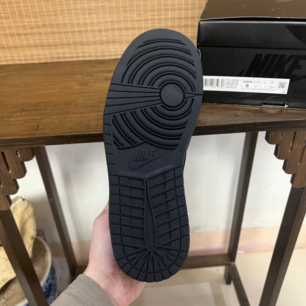 Air Jordan 1 Low Travis Scott Black Phantom