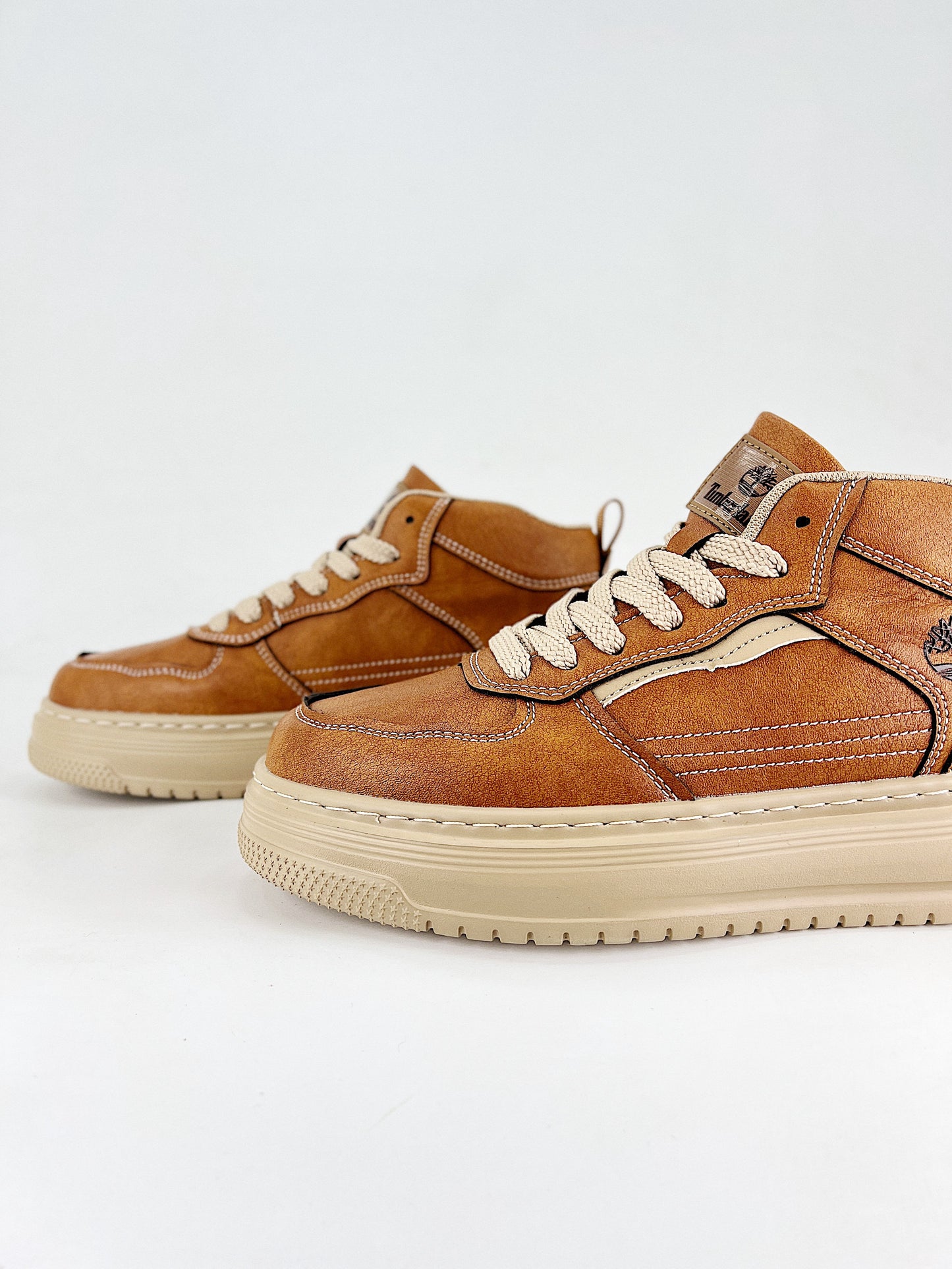 Timberland Tan Leather Boots