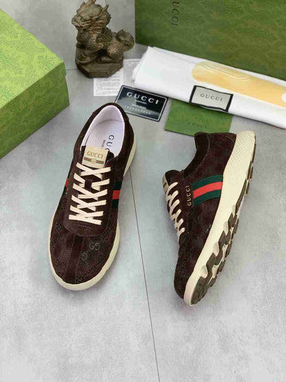 Gucci Ace Suede Sneakers