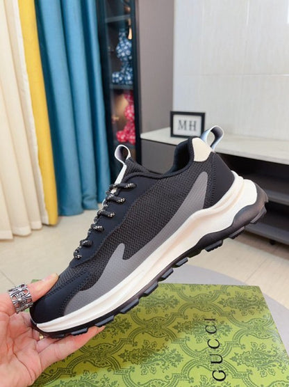 Gucci Black & Grey Sneakers
