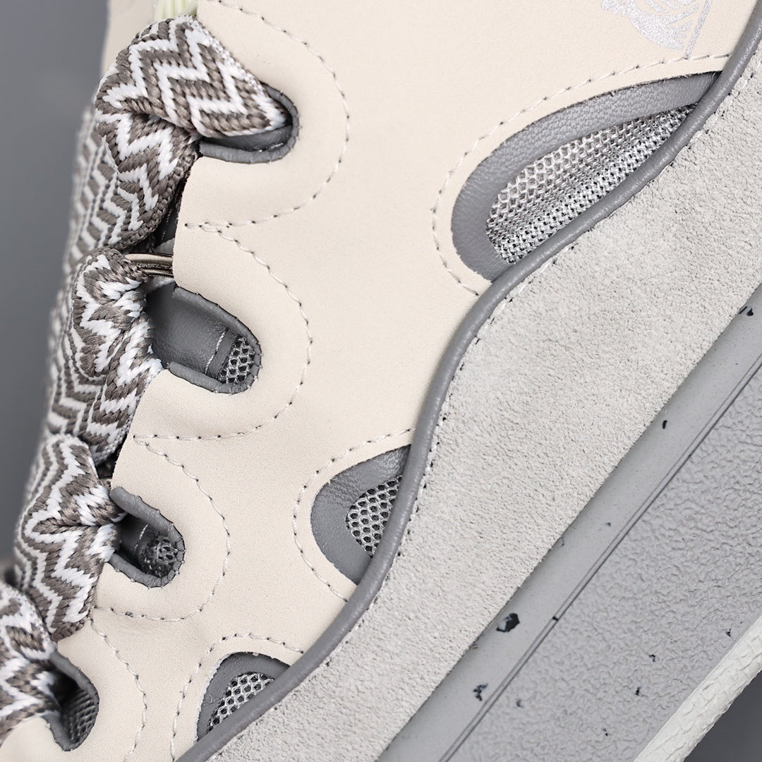 Lanvin Curb Light Grey White