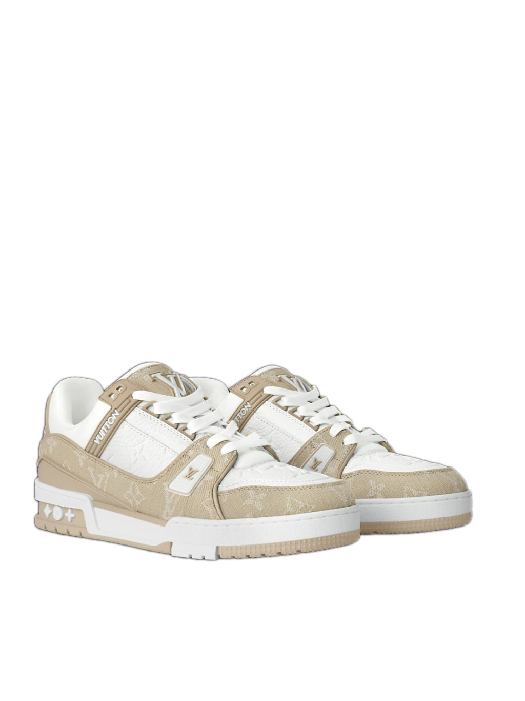 LV Trainer  Beige Bianco Louis Vuitton Sneaker