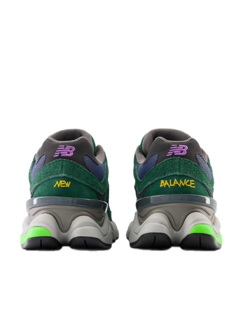 New Balance 9060 Verde Navy Blu