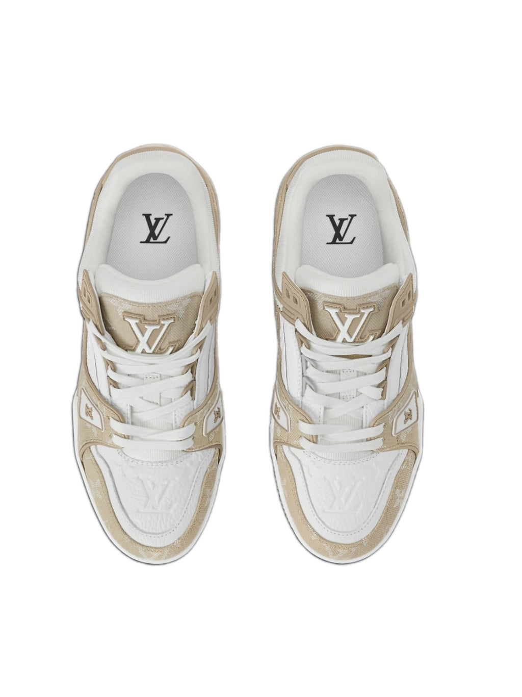 LV Trainer  Beige Bianco Louis Vuitton Sneaker