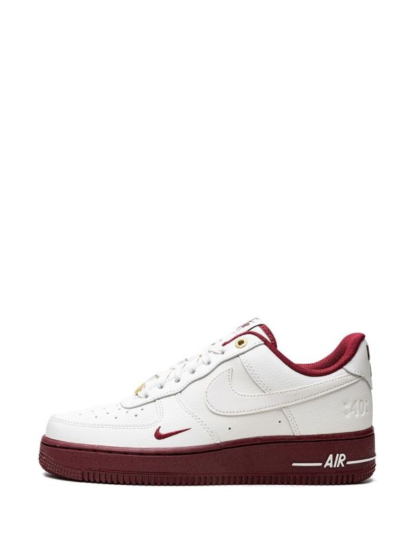 Nike Air Force 1 Marrone Bianco